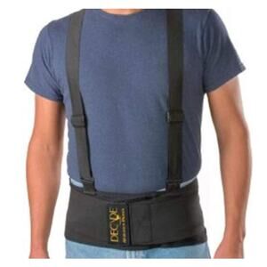 Decade Cadet Black Back Support #46533 Size Large NEW
